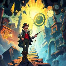 Chronochaos: Who's Time Is It Anyway? - Text-based game