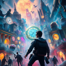 Chrono Pursuit: Temporal Turbulence - Text-based game