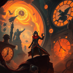 Chrono Heist: Whose Time Is It Anyway? - Text-based game