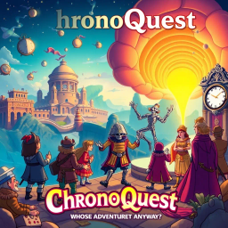 ChronoQuest: Whose Adventure is it Anyway? - Text-based game