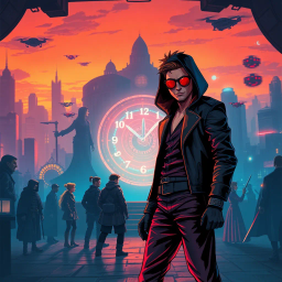 Chrono-Caper: Heist of Time - Text-based game