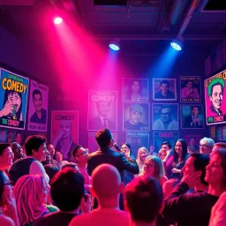 The Last Stand-up Comic - Text-based game
