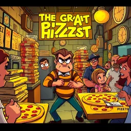 The Great Pizza Heist - Text-based game