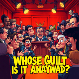 Whose Guilt Is It Anyway? - Text-based game