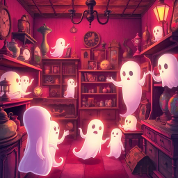 Whose Ghost Is It Anyway? - Text-based game