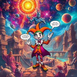 Cosmic Chronicles: Whose Cosmos Is It Anyway? - Text-based game