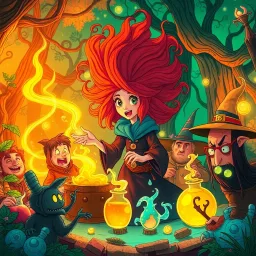 Whose Witchcraft Is It Anyway? - Text-based game