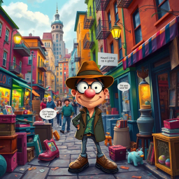 Whose Is It Anyway? - Text-based game