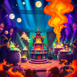 Whose Witchcraft Is It Anyway? - Text-based game