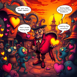 Whose Heart Is It Anyway? - Text-based game
