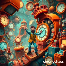 Chronochaos: Who's Time Is It Anyway? - Text-based game