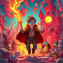 The Paradoxical Chronicles: Whose Quest Is It, Anyway? - Text-based game