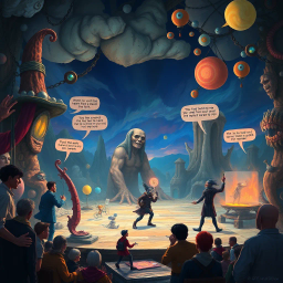 Whose Story is It Anyway? - Text-based game