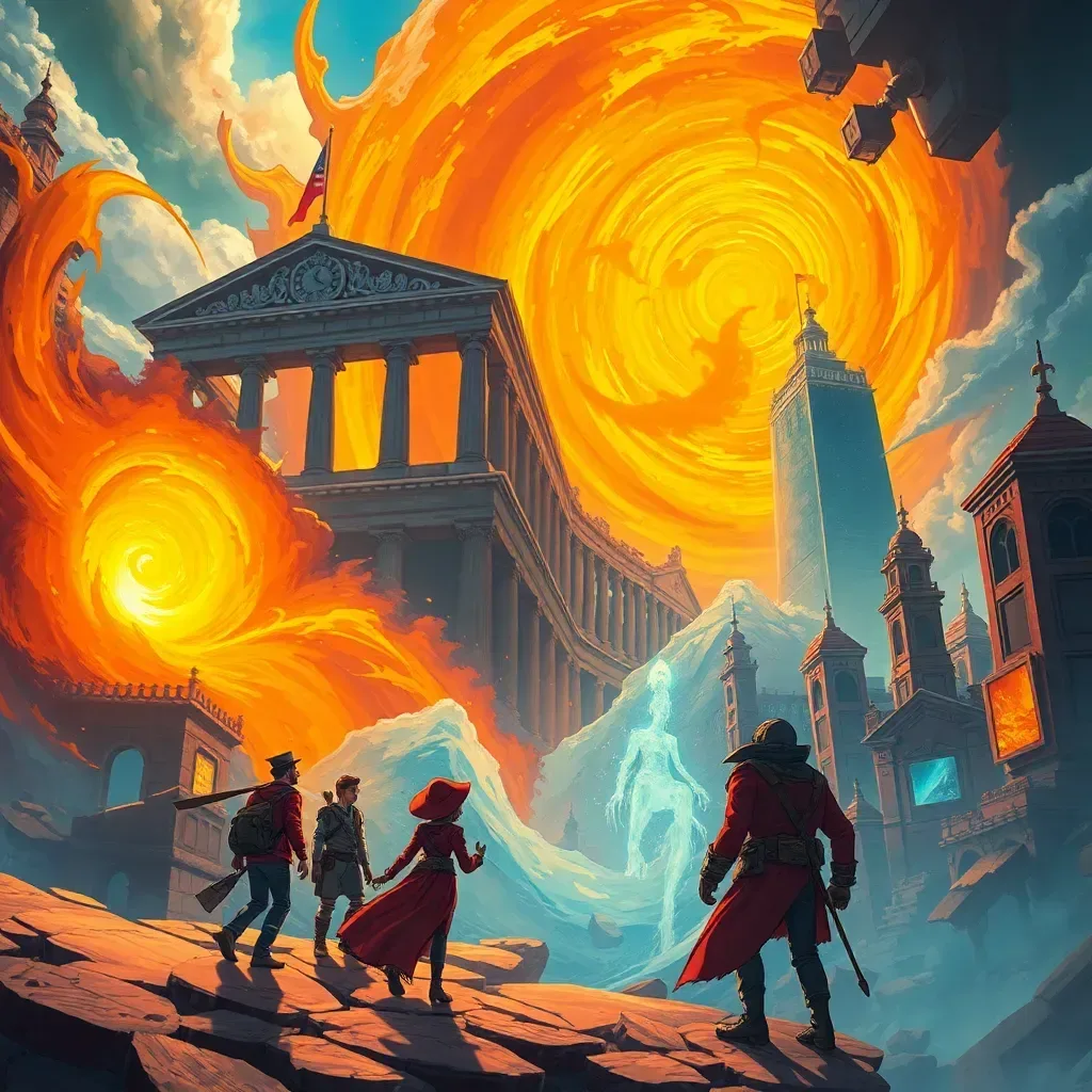 Chronochaos: Whose Adventure Is It Anyway?