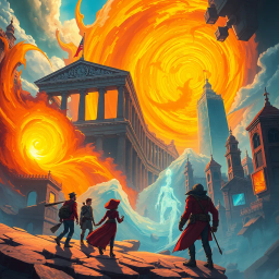 Chronochaos: Whose Adventure Is It Anyway? - Text-based game