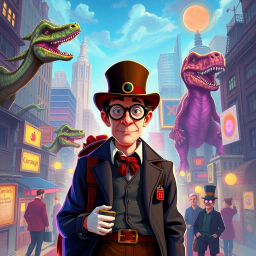 Chronochaos: Who's Time Is It Anyway? - Text-based game