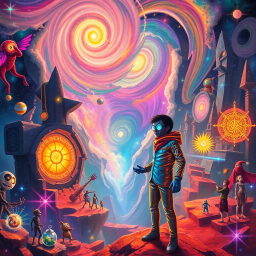 Spectrum Chronicles: Whose Dimension Is It Anyway? - Text-based game