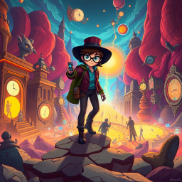 ChronoCaper: Whose Time Is It Anyway? - Text-based game