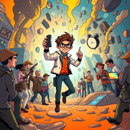 Chronochaos: Who's Time Is It Anyway? - Text-based game