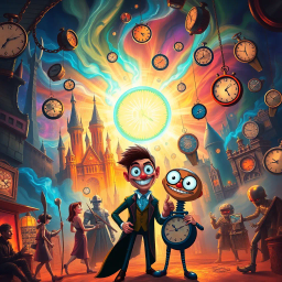 ChronoChaos: Who's Time Is It Anyway? - Text-based game