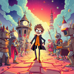 ChronoQuest: Whose Adventure is it Anyway? - Text-based game