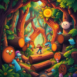 The Log Jam Chronicles - Text-based game