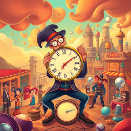 Chronochaos: Whose Time Is It Anyway? - Text-based game