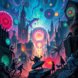 Spectrum Wars: Whose Dimension Is It Anyway? - Text-based game