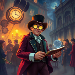 Chrono-Capers: Whose Time Is It Anyway? - Text-based game