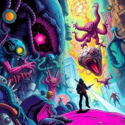 Spectrum Wars: Whose Dimension is It Anyway? - Text-based game