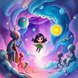 Spectrum Wars: Which Dimension is it Anyway? - Text-based game