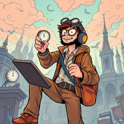 Chrono Rift: Hello, Am I Right? - Text-based game