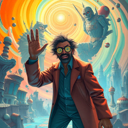 Spectrum Wars: Which Dimension Is It Anyway? - Text-based game