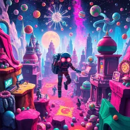 Spectrum Wars: Which Dimension Is It Anyway? - Text-based game