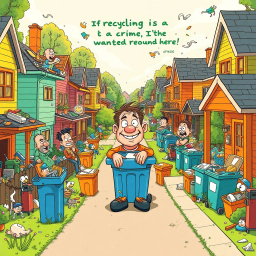 Whose Bin is it Anyway? - Text-based game