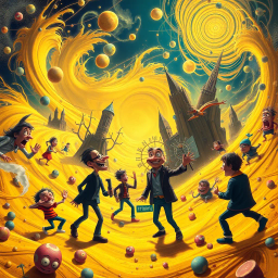 MetaMayhem: Whose Adventure is it, Anyway? - Text-based game