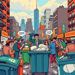 Trash Talk: The Waste War - Text-based game