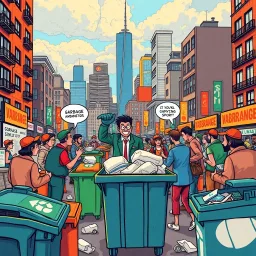 Trash Talk: The Waste War - Text-based game