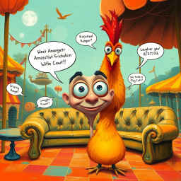 Whose Nonsense is it Anyway? - Text-based game