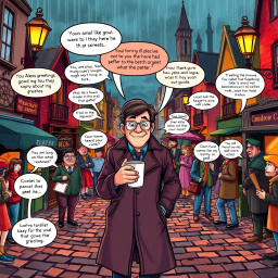Whose Hellos Are These, Anyway? - Text-based game