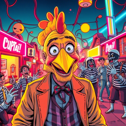 Whose Mayhem is it Anyway? - Text-based game