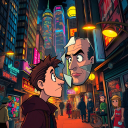 Whose Face Is This, Anyway? - Text-based game