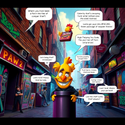 Whose Thief is it Anyway? - Text-based game