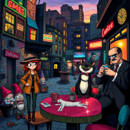 Hello, Whose It Away? - Text-based game