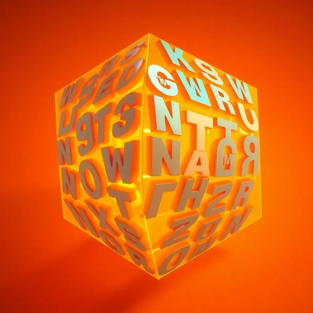 Spinning Glyphs