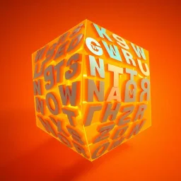 Spinning Glyphs