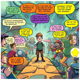 MetaQuest: Whose Adventure Is It Anyway? - Text-based game