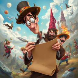 Tales from the Quill: Whose Adventure Is It Anyway? - Text-based game