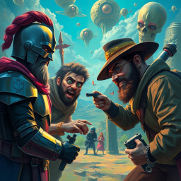 Whose Adventure Is It Anyway? - Text-based game