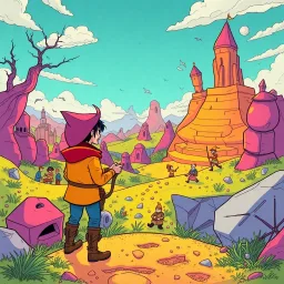 MetaQuest: Whose Adventure Is It Anyway? - Text-based game